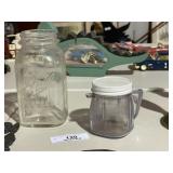 Vintage Oster Container with Lid & Jar