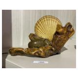 Vintage Decorative Seashell Lamp