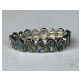 Vintage Beautiful Abalone Shell Bracelet