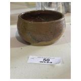Mustard Yellow Ceramic Tea Bowl