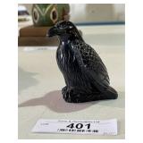 Black Stone Eagle Figurine