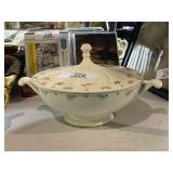 Hull China Co. Serving Dish & Lid