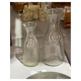 Vintage Milk Bottles