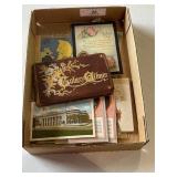 Box of Paper Collectibles