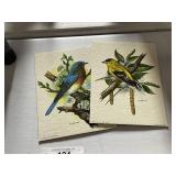Vintage Lithograph Pair of Prints