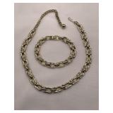 Vintage Necklace & Bracelet Set