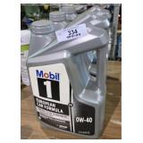 3 Jugs of 0W40 Oil