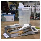 Cutting Board & Kitchen Items