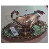 Vintage Ornate Silver Serving Piece