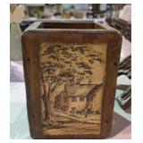 Wooden Wall Pocket