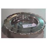 Vintage Ornate Silver Serving Piece