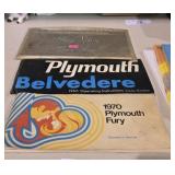 Vintage Plymouth Manuals