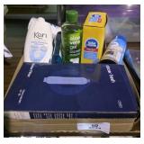 Box of Cleaning Items