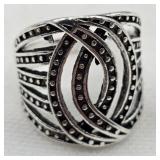 Ornate Vintage Cigar Band Ring