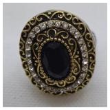 Estate Onyx Cocktail Ring