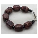 Red Jasper Gemstone Bracelet
