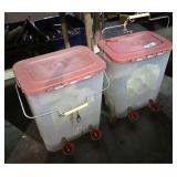 2 Chicken Feeders