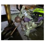 Metal Chopper Motorcycle