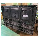 4 Collapsible Crates