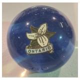 Ornate Glass Paperweight