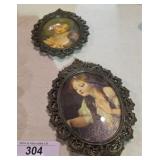 Metal Framed Vintage Photos