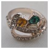 Estate Ornate Cocktail Ring