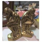 Vintage Brass Bookends