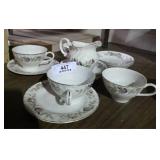 10 Piece Hand Painted China Set