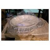 Ornate Silver Carrier & Pie Dish