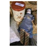 Old Tin & Doll