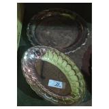 Silver Tray & Silver Bowl