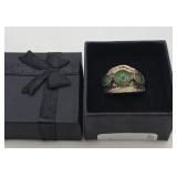 Sterling Silver Onyx Ring