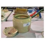 Porcelain Trinket Dish & Granite Pan