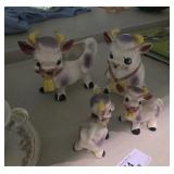 Vintage Cream / Sugar & Salt / Pepper Set