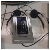 Vintage Panasonic Radio & Headphones