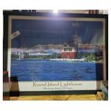 Framed Light House Photo