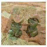 Ceramic Frog Miniatures