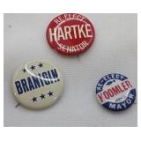 Vintage Political Pins