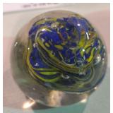 Ornate Glass Paperweight