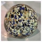Ornate Glass Paperweight
