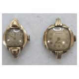 2 Antique Watch Heads