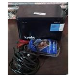 Metal box, Pillow & Battery Charger