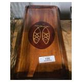 MCM Wood Serving Tray