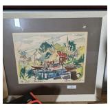 1957 Original Framed Painting