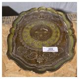 Vintage Italian Florentine Wood Serving Tray