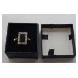 Large Onyx Cocktail Ring