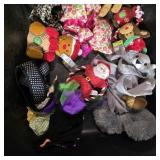 Contents of Wheelbarrow, Dog Toys & Clothing