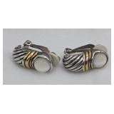 Vintage Cats Eye Earrings