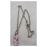 Dichromic Glass Necklace