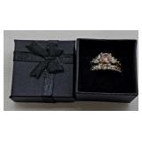 Beautiful Pink Stone Ring